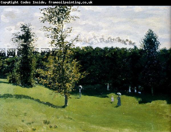 Claude Monet Train in the Country